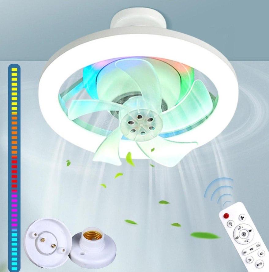 Lamp Ventilateur LED 360 - مصباح ومروحة في نفس الوقت