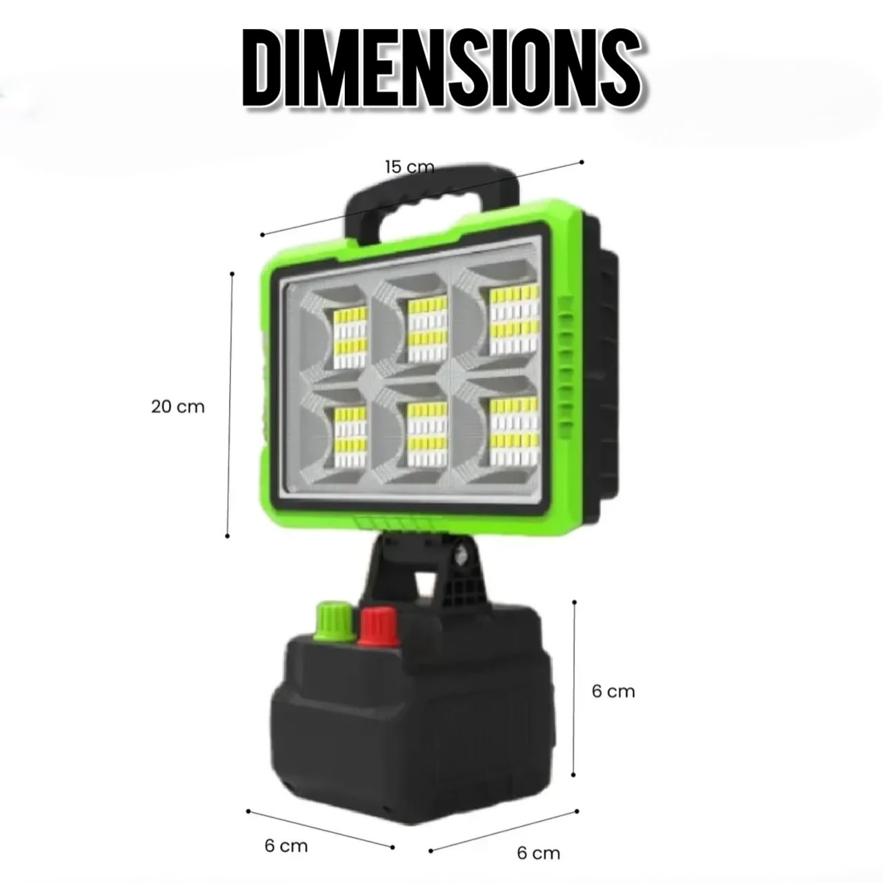 Projecteur solaire portable - مصباح شمسي محمول
