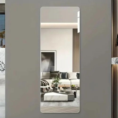 Miroir mural adhésif haute qualité 90×40 cm -مرآة حائط لاصقة عالية الجودة