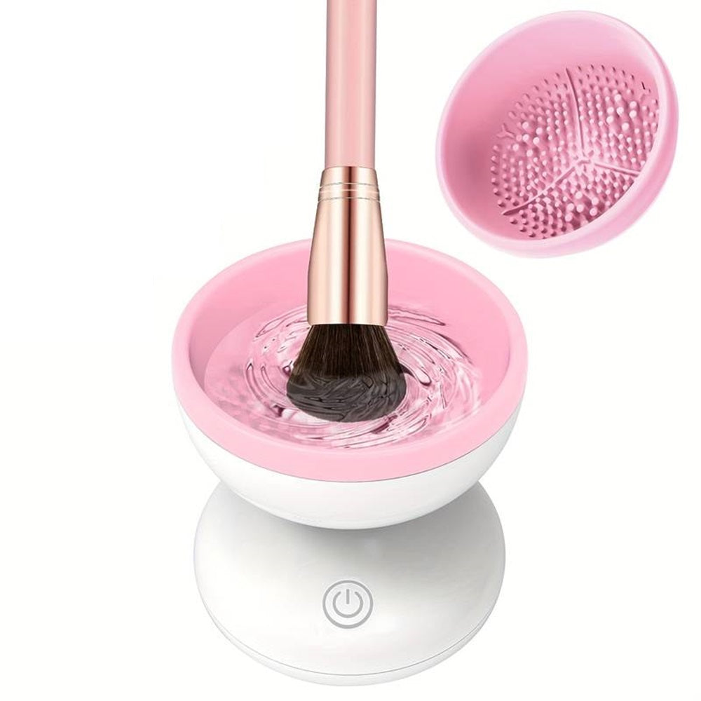 Nettoyeur Électrique de Pinceaux de Maquillage - منظف فرش المكياج الكهربائي
