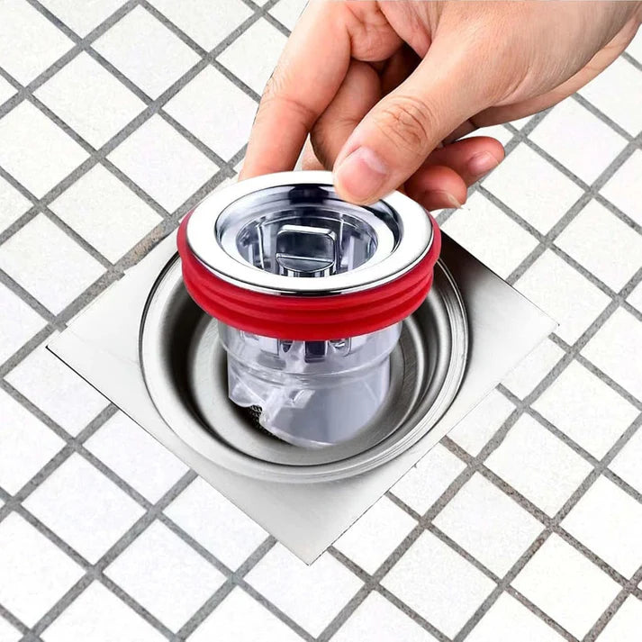 3 Couvercles de drain anti-insectes - ثلاتة اغطية لمصرف المياه مانع الحشرات