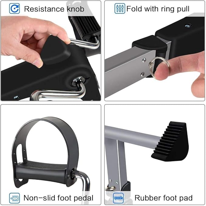 Pedal Exerciser pour Leg and Arm Exercises