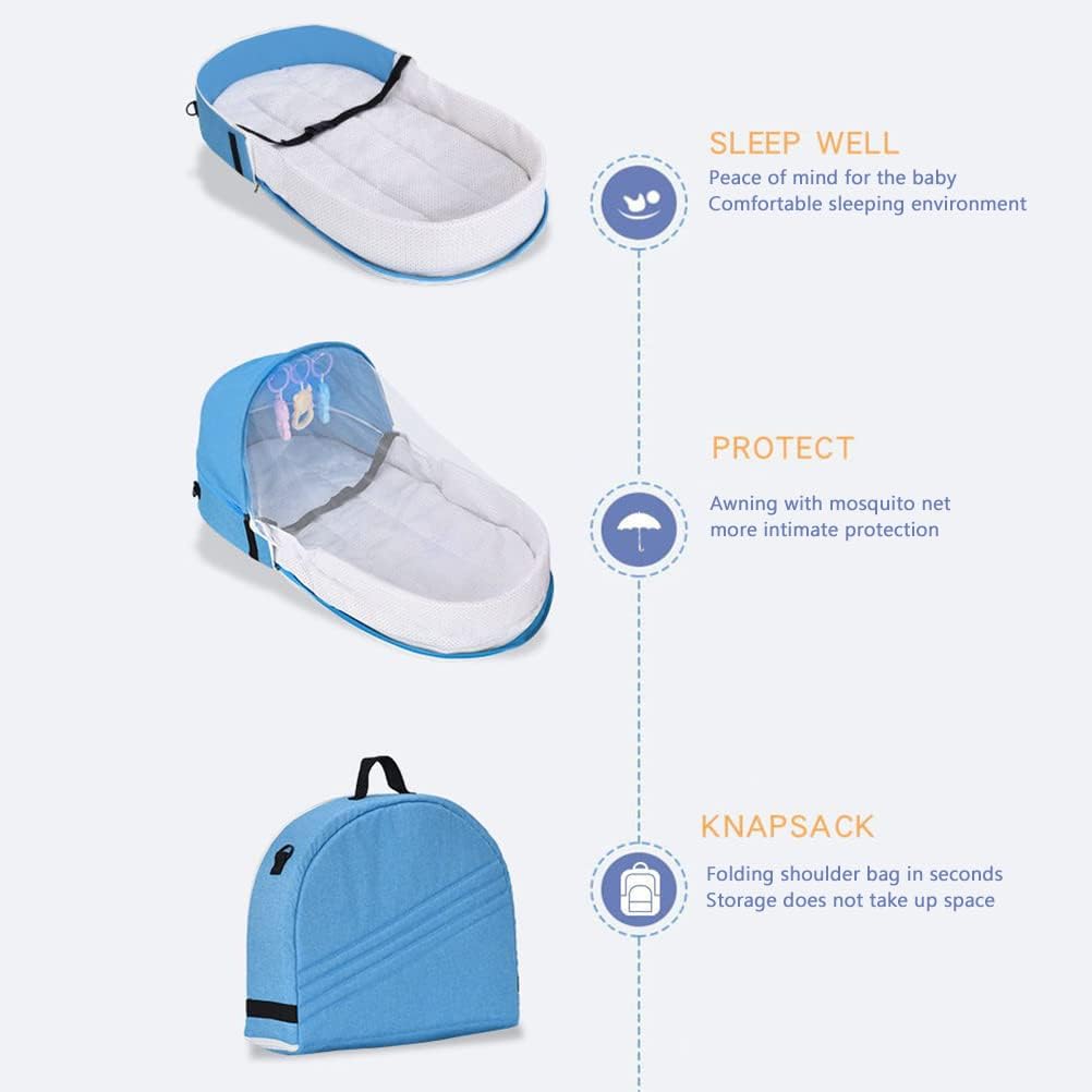 Lit portable pour bébé - سرير محمولة قابلة للطي للأطفال