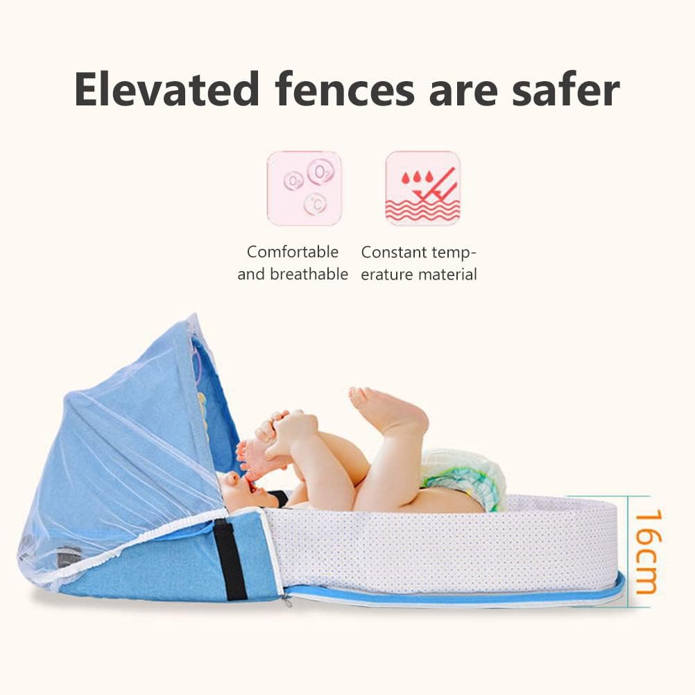 Lit portable pour bébé - سرير محمولة قابلة للطي للأطفال