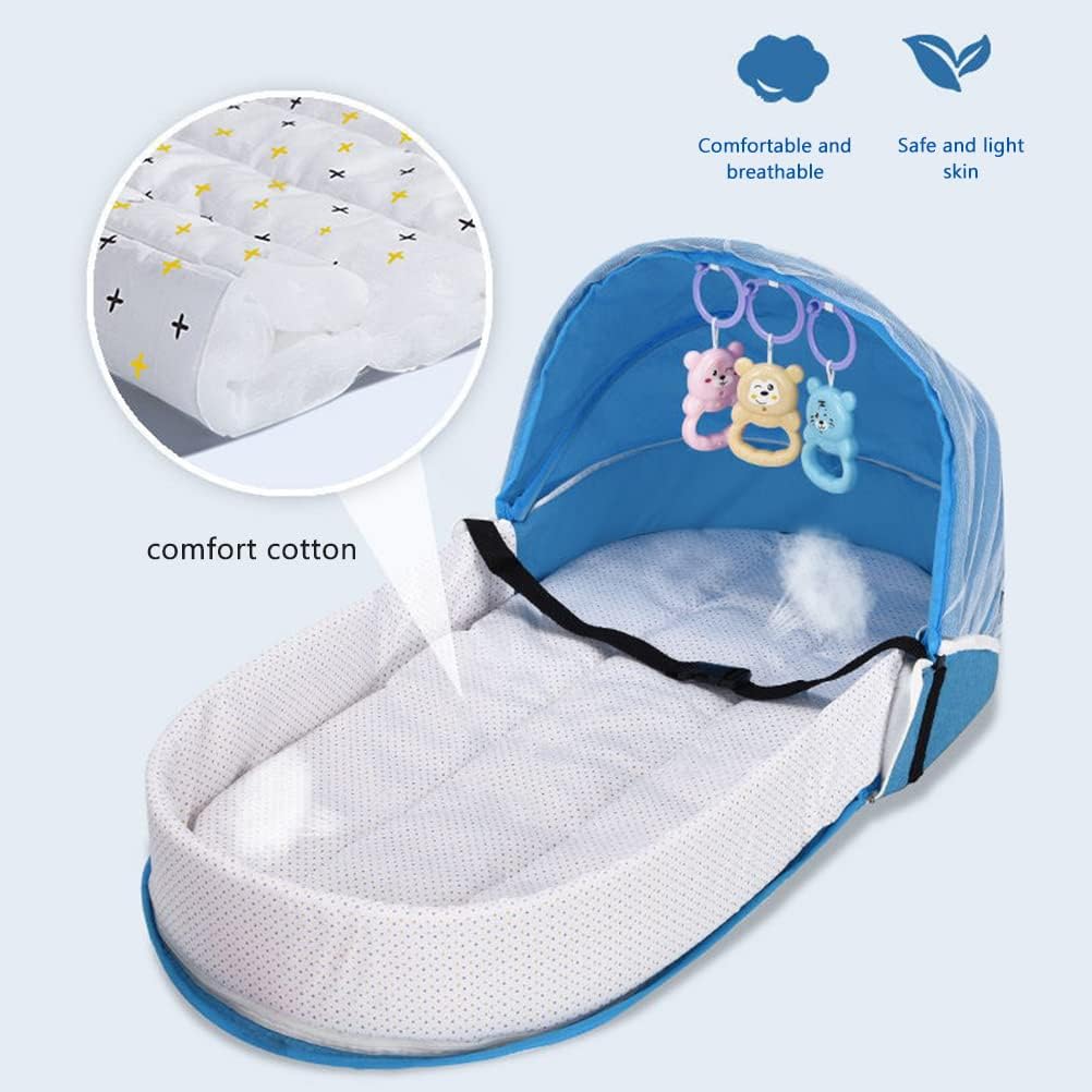 Lit portable pour bébé - سرير محمولة قابلة للطي للأطفال