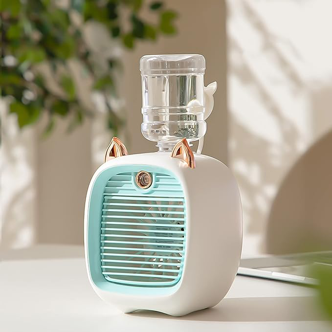 Ventilateur à brumisation - مروحة مع رش الماء