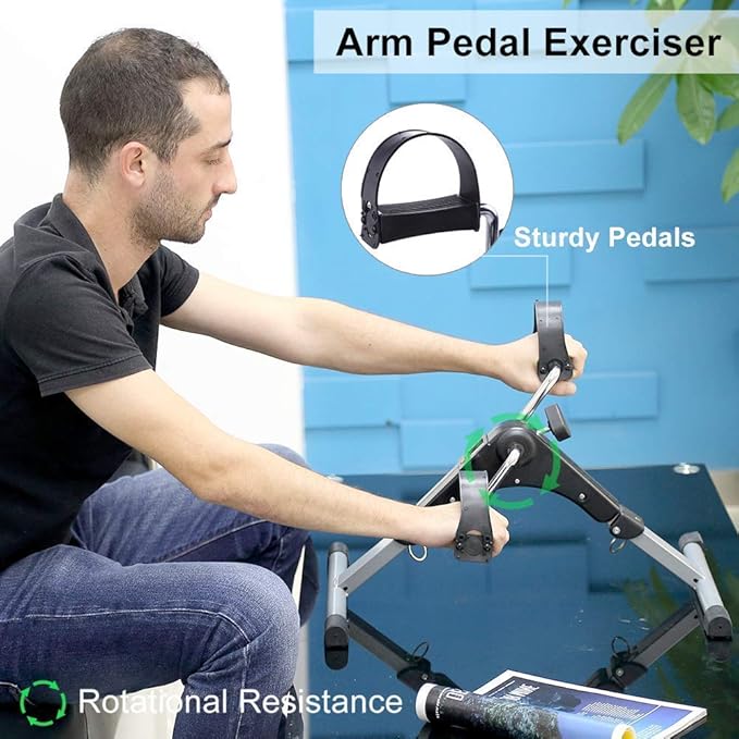 Pedal Exerciser pour Leg and Arm Exercises