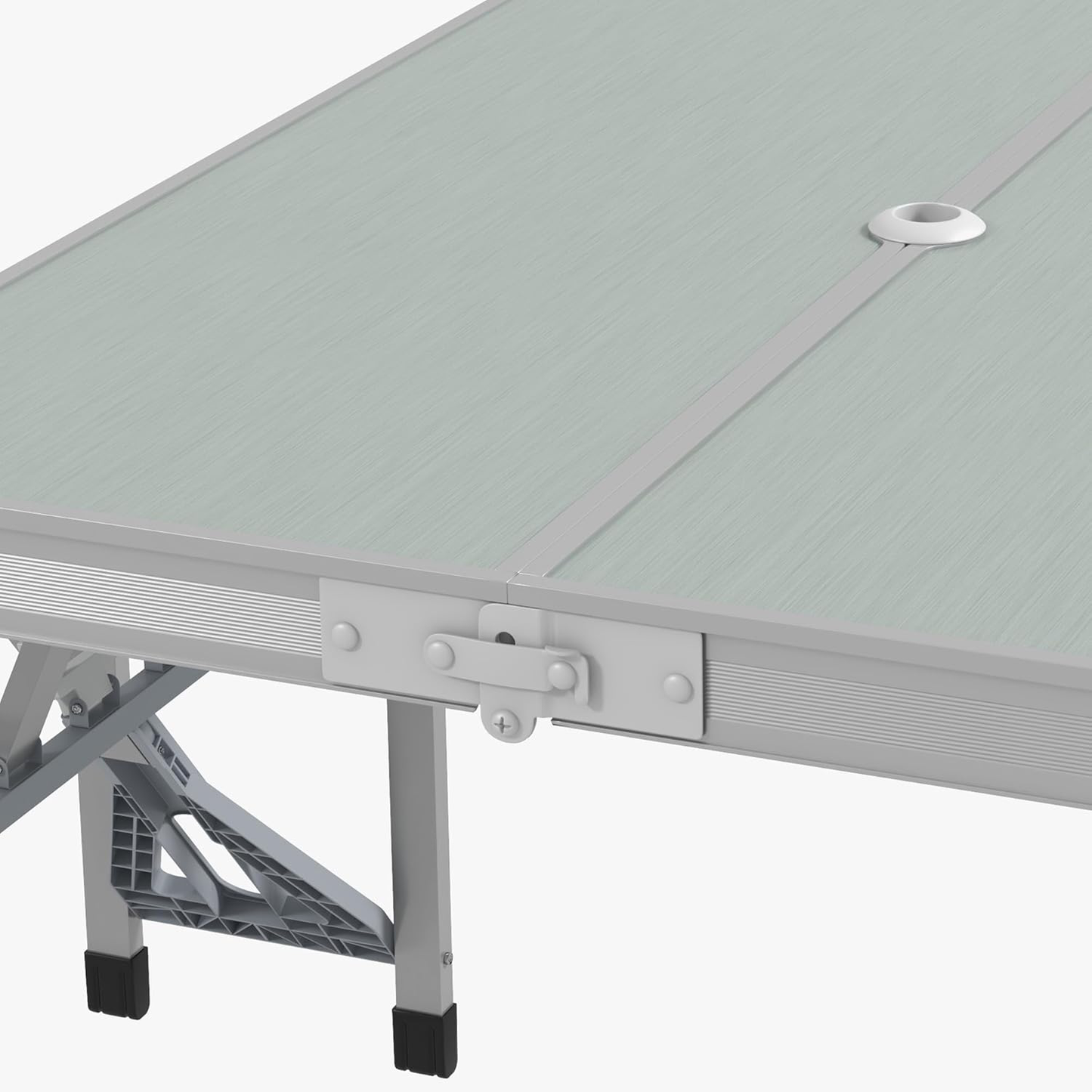 Table de pique-nique pliante en aluminium - طاولة النزهة قابلة للطي