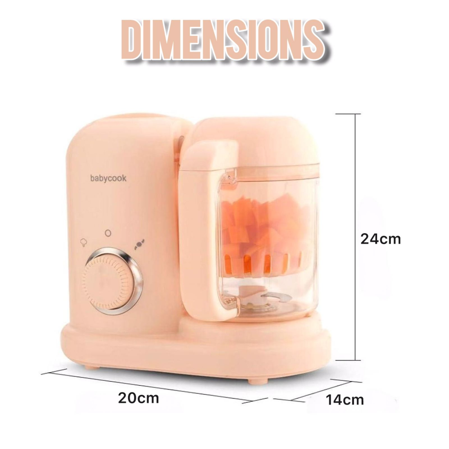 Babycook vapeur & mixeur - صانعة طعام الأطفال بالبخار