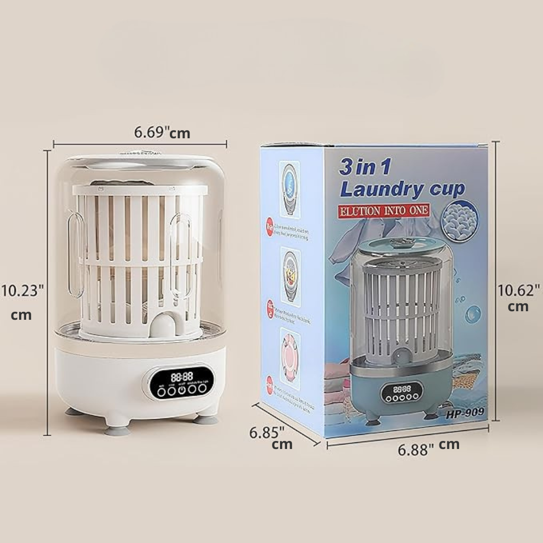 Mini Machine à Laver avec Essorage