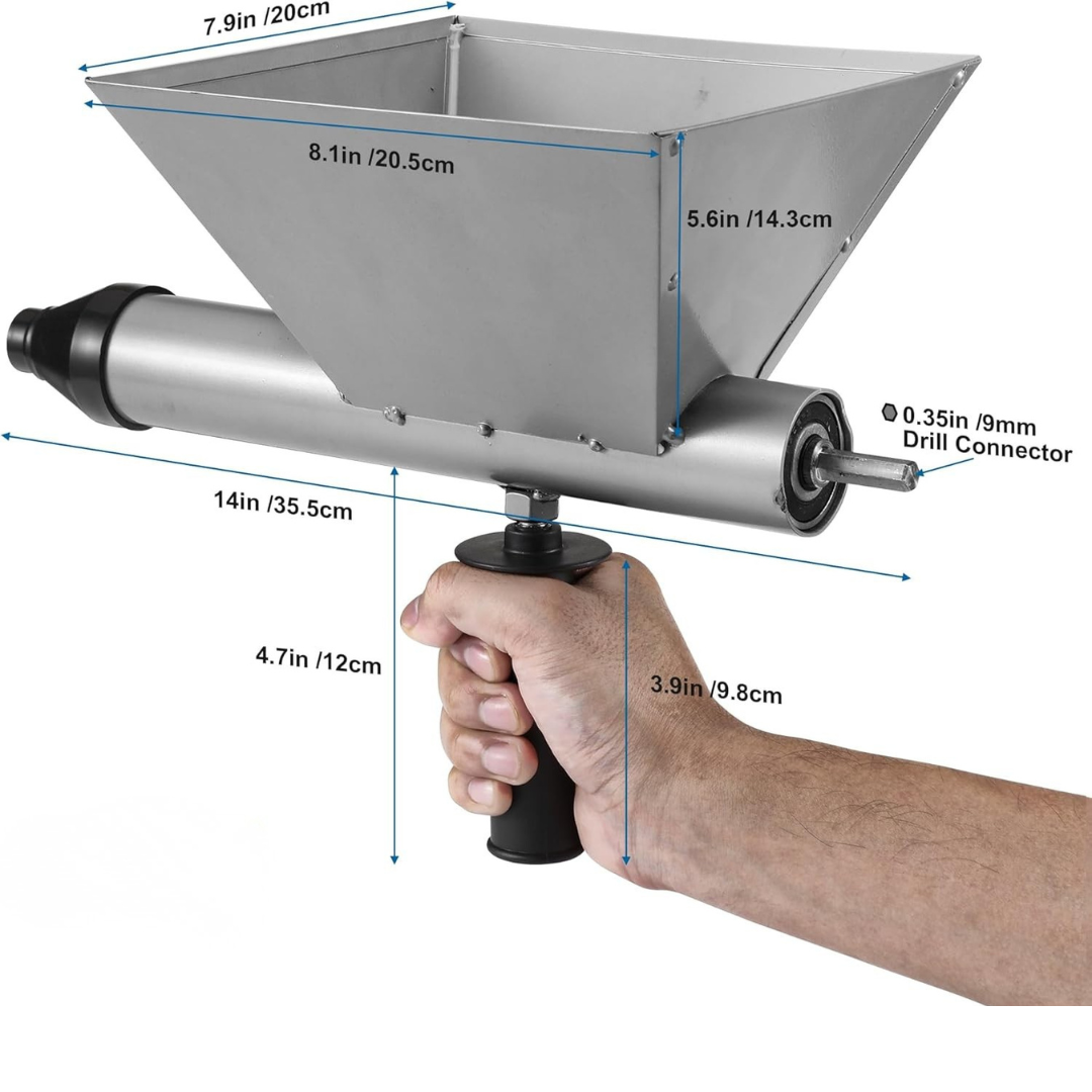 Machine électrique d’injection de mortier - آلة حقن الإسمنت الكهربائية الاحترافية لتعبئة الفواصل بسرعة ودقة