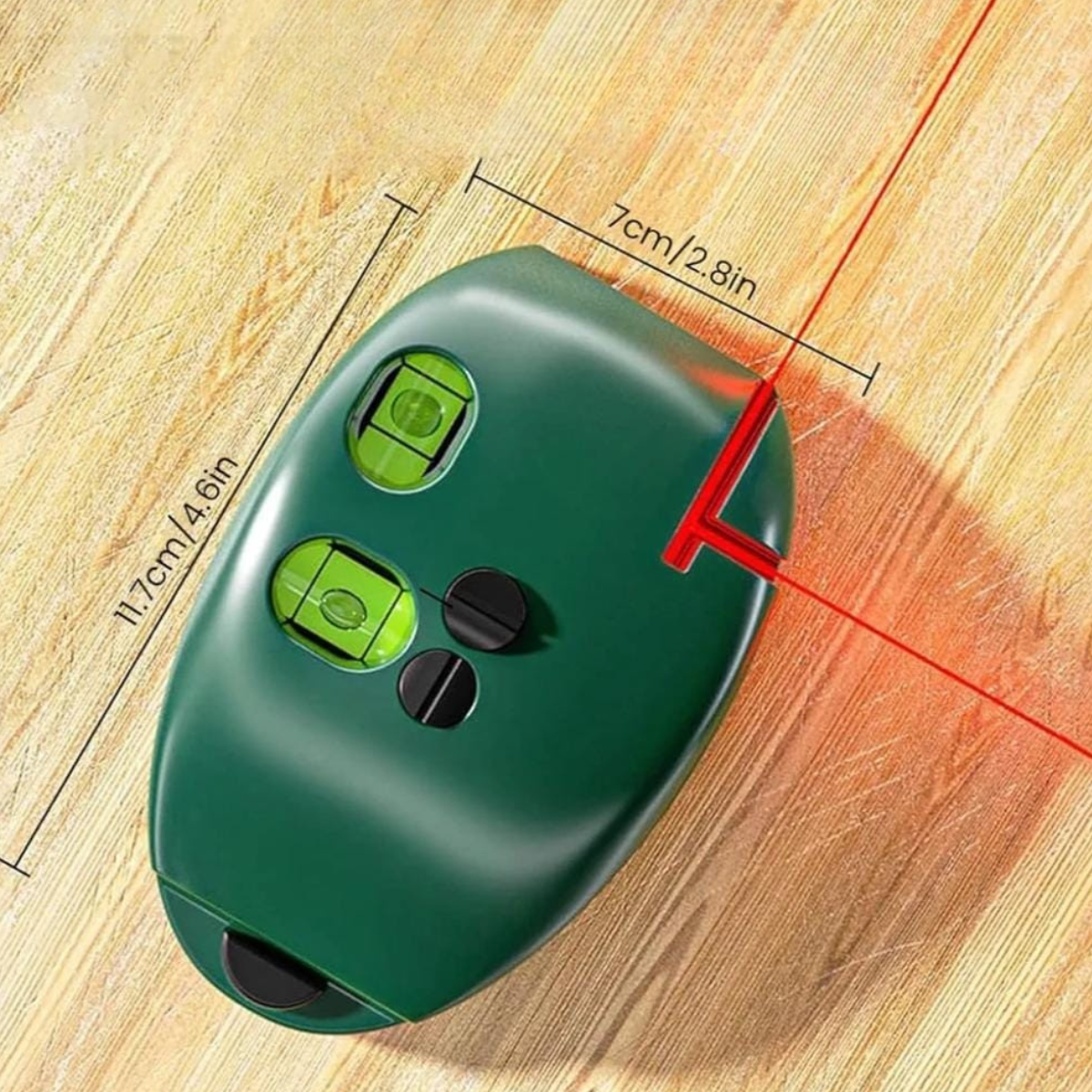 Outil de niveau laser intelligent pour une précision parfaite - أداة ميزان الليزر الذكية للدقة المثالية في القياس والتركيب