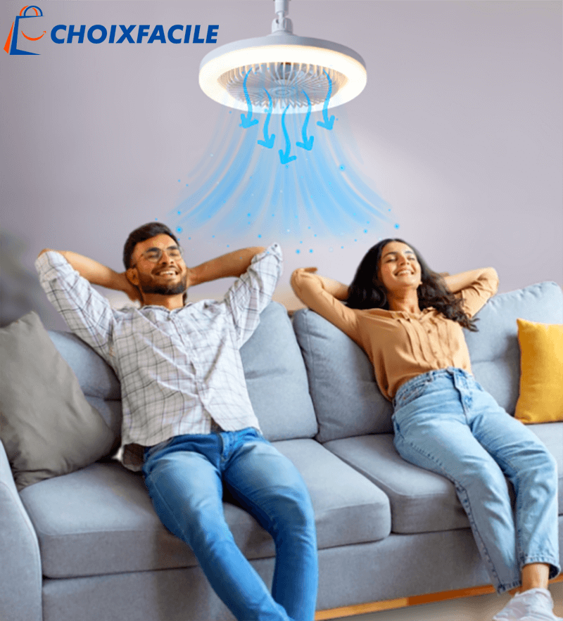 Lampe Led et Ventilateur - مصباح ومروحة
