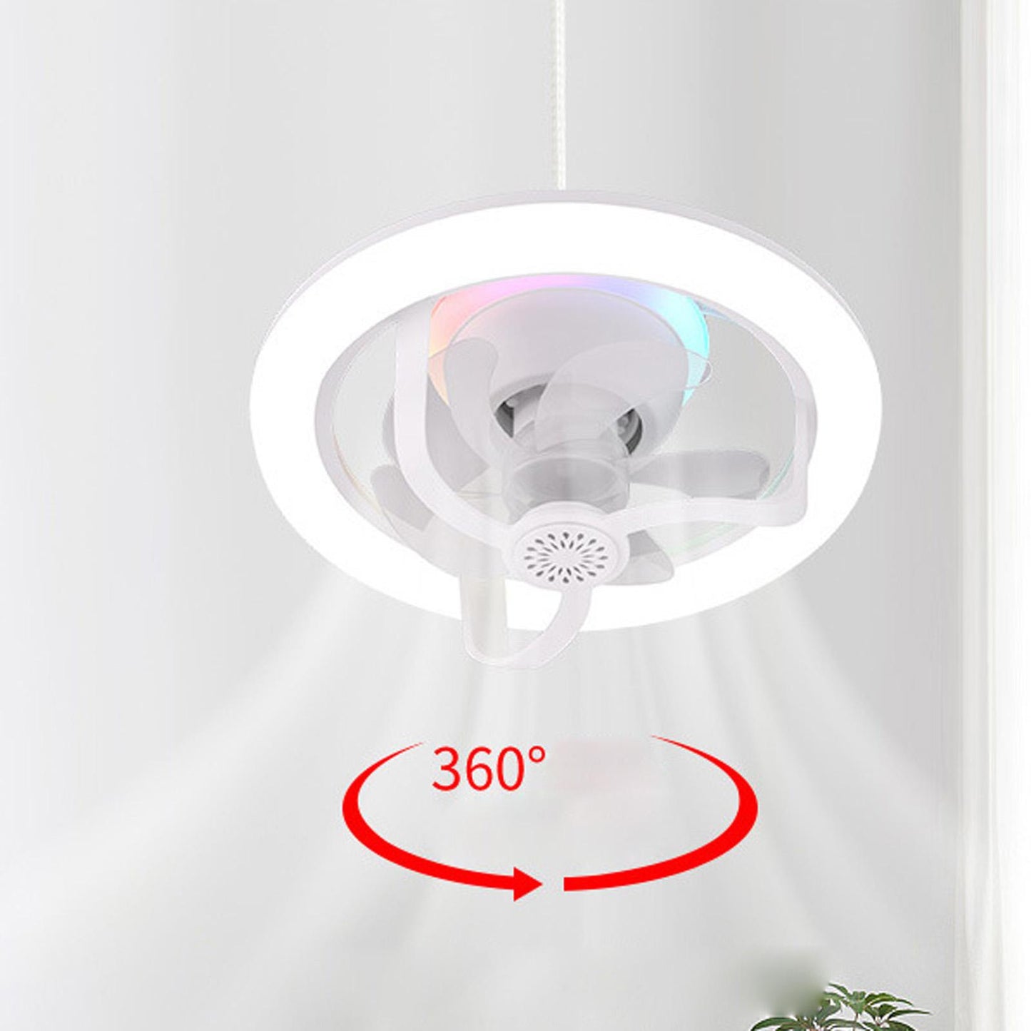 Lamp Ventilateur LED 360 - مصباح ومروحة في نفس الوقت