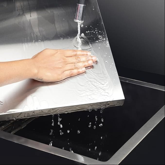 Planche de découpe Inox - لوحة التقطيع للمطبخ