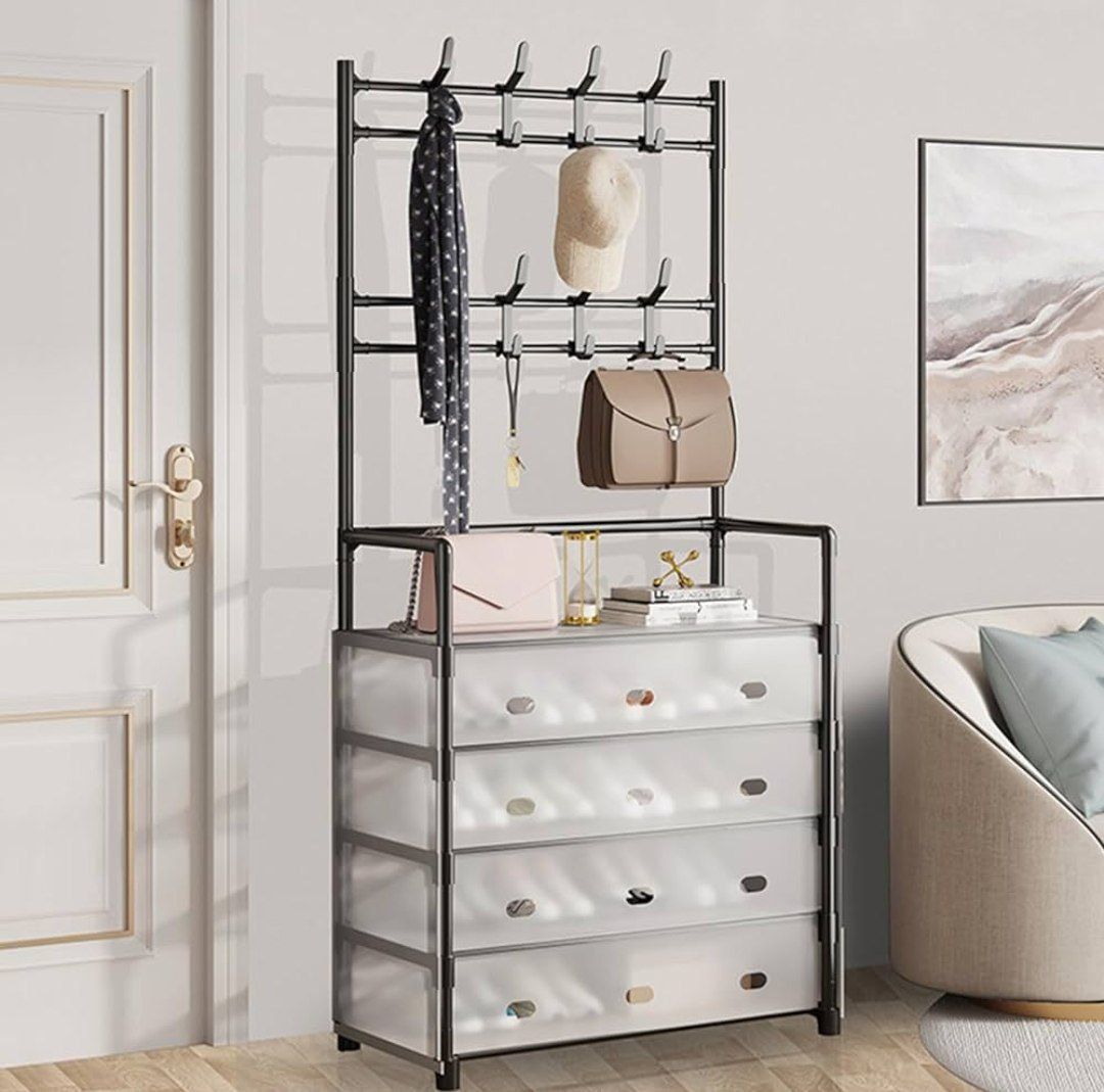 Porte-chaussures et chapeaux multicouches