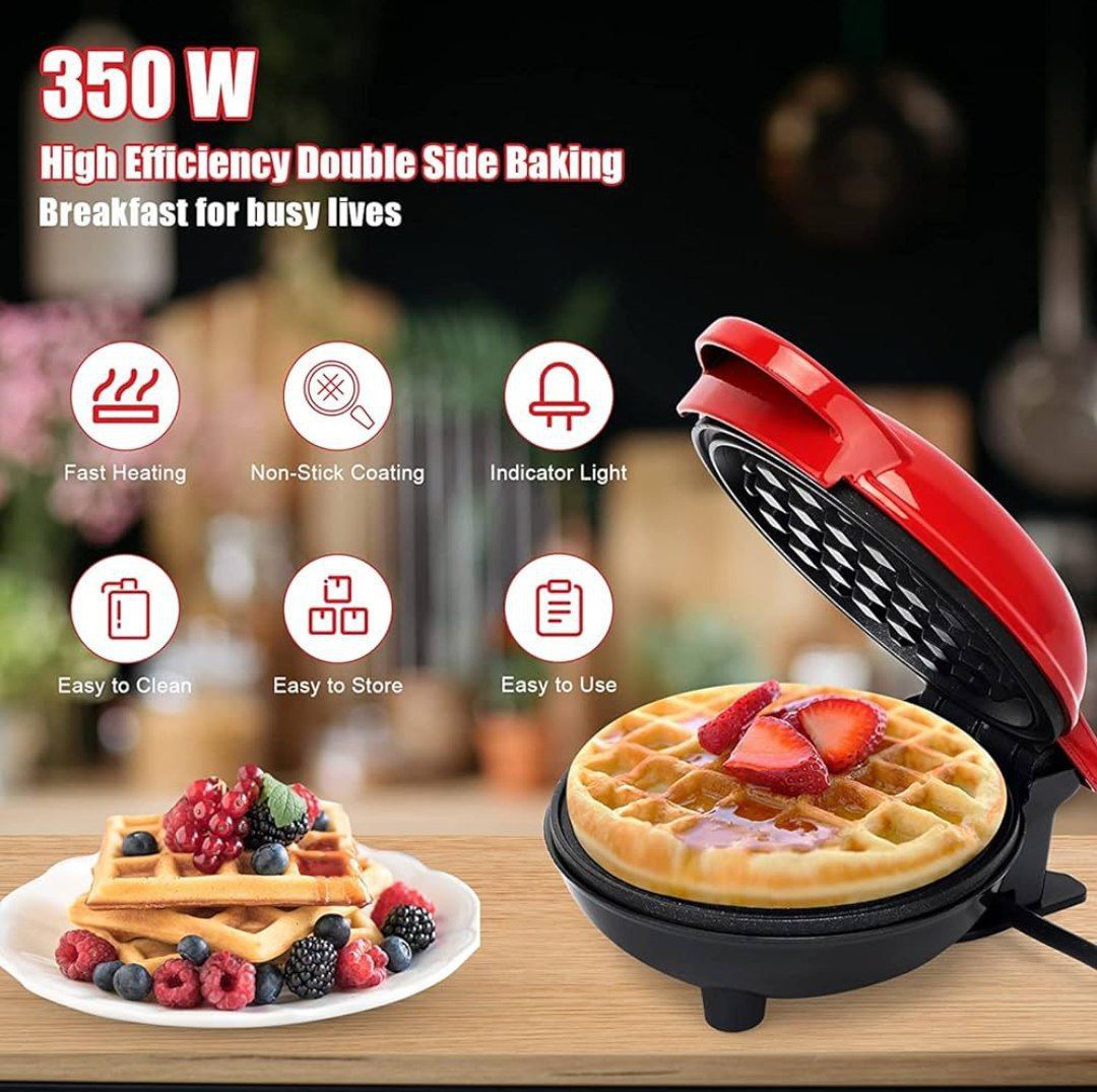 Appareil à gaufres 350w - ماكينة صنع الوافل