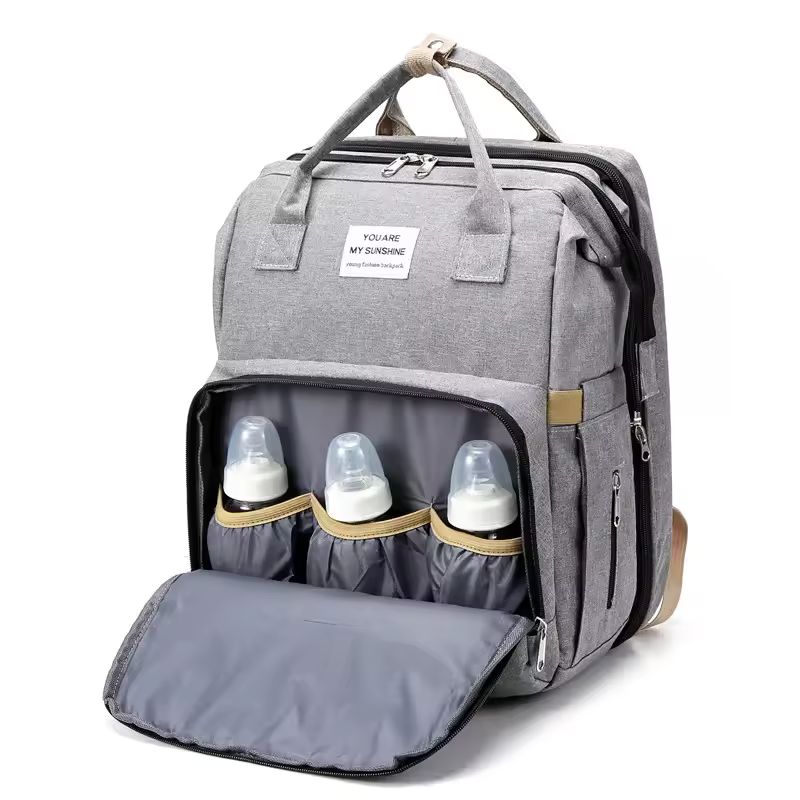 Sac bebe avec lit portable - حقيبة وسرير لرضيع