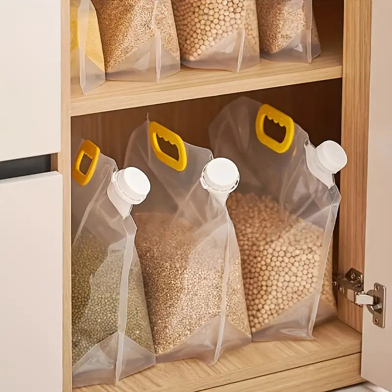 5 pièces Sac de stockage des aliments