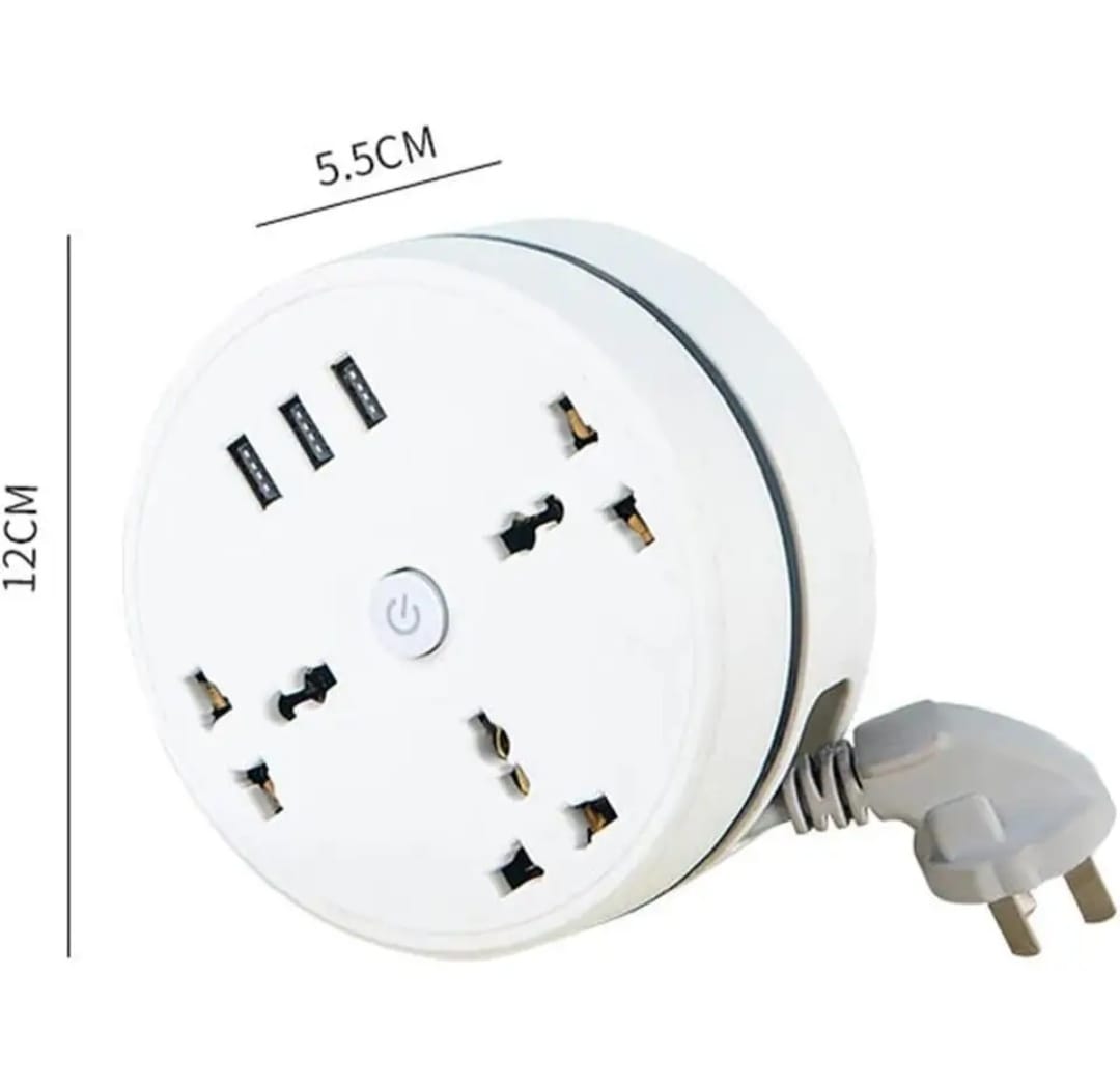 Rallonge Multiprise et Multifonction USB - شريط طاقة متعدد الوظائف