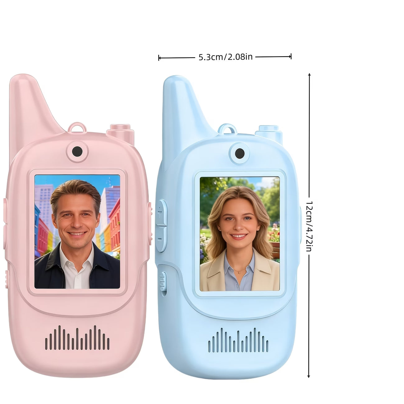 Talkie-walkie jeux pour enfants - جهاز تواصل ذكي للأطفال بالصوت والصورة