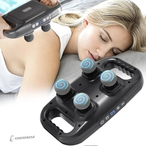 Appareil de massage à 4 têtes جهاز تدليك 4 رؤوس