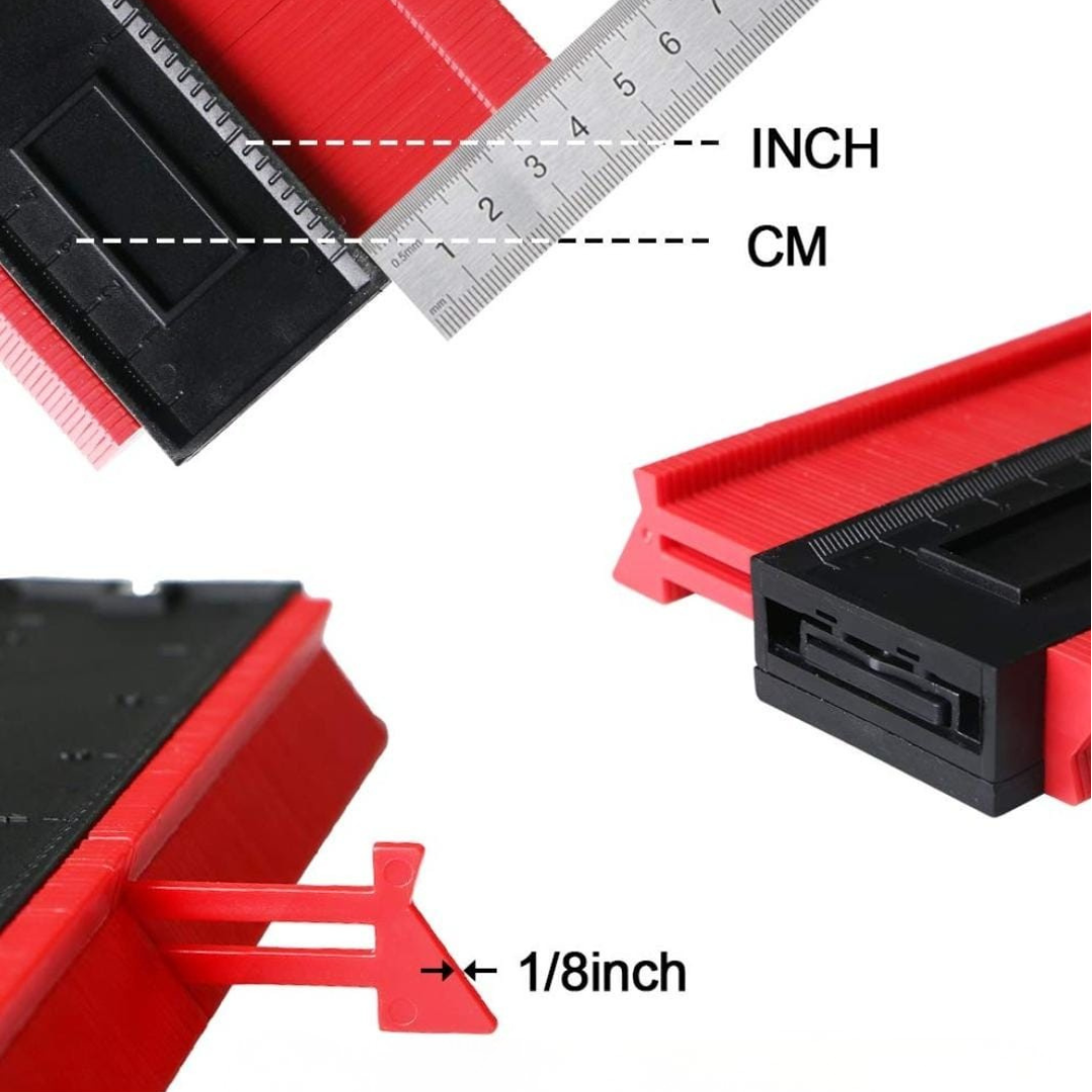 Jauge de contour professionnelle- مقياس نسخ الأشكال الاحترافي