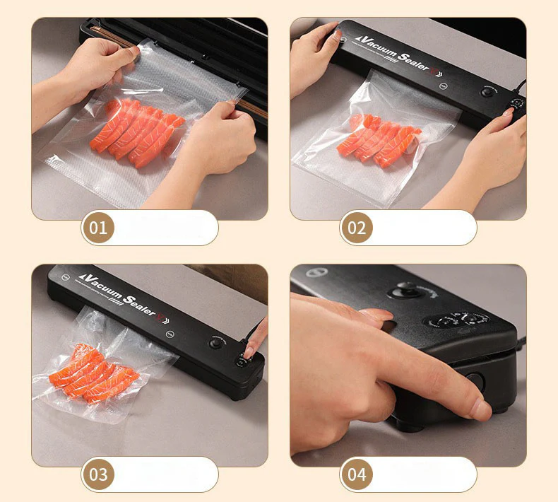 Scelleuse Sous Vide Alimentaire - آلة تغليف وتفريغ الطعام