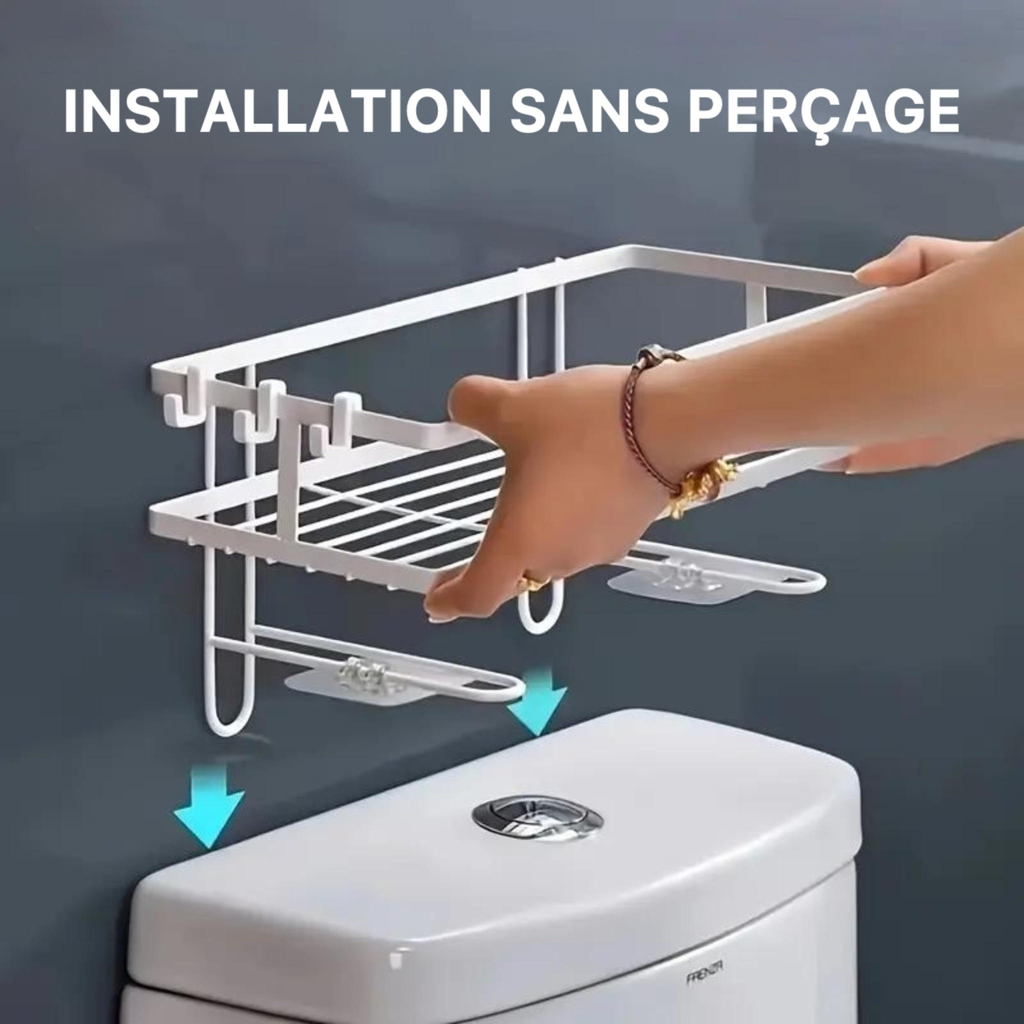 Rangement de salle de bain - منظم للحمام