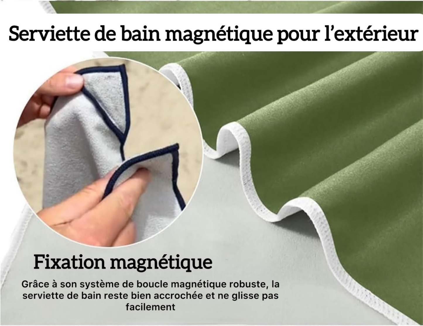 Serviette en microfibre à séchage rapide - منشفة مايكروفايبر سريعة التجفيف