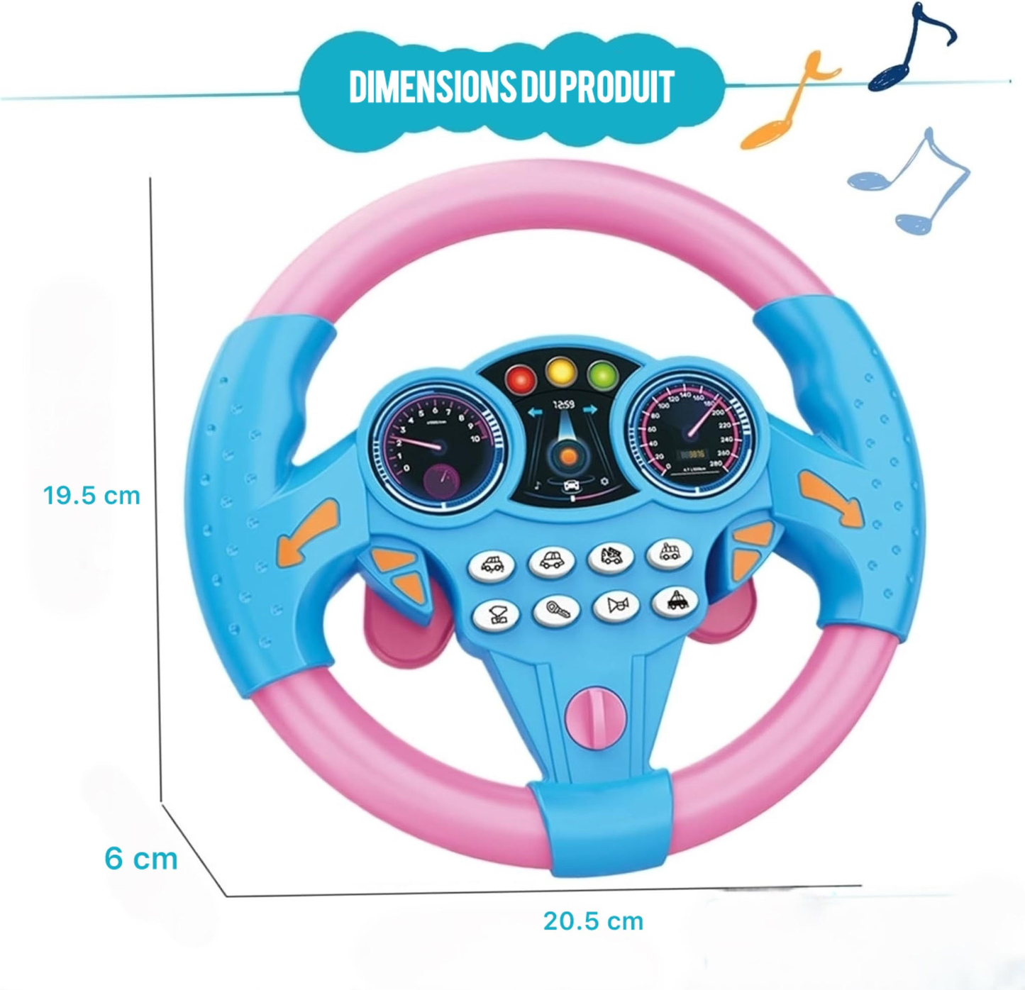 Volant de jeu pour enfants - مقود لعب للأطفال