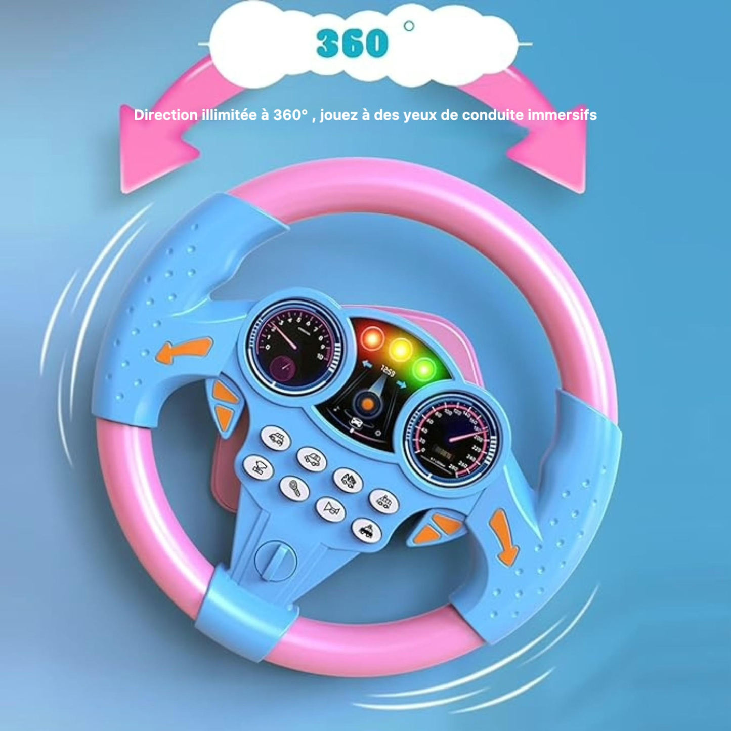 Volant de jeu pour enfants - مقود لعب للأطفال