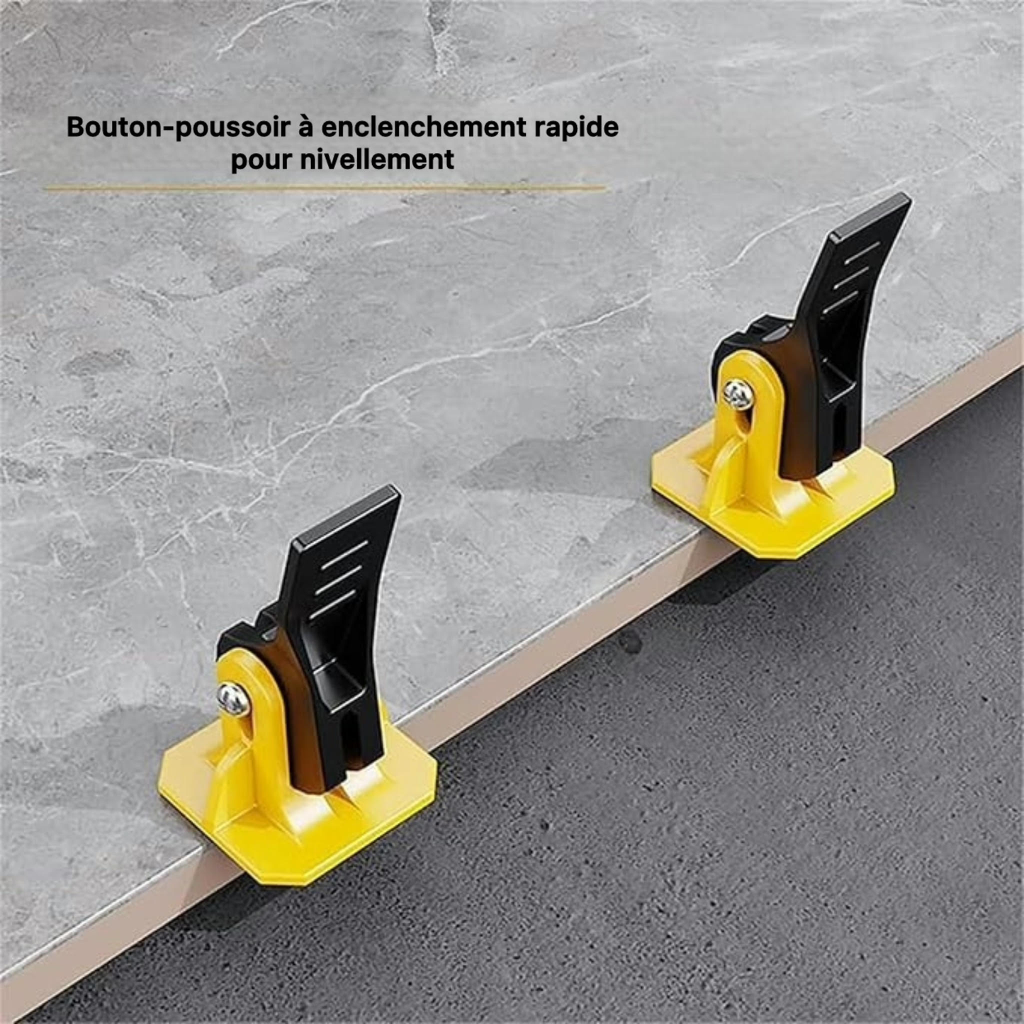 Pack 50 Pcs Niveleur de Carrelage - باك 50 قطعة لتسوية الزليج