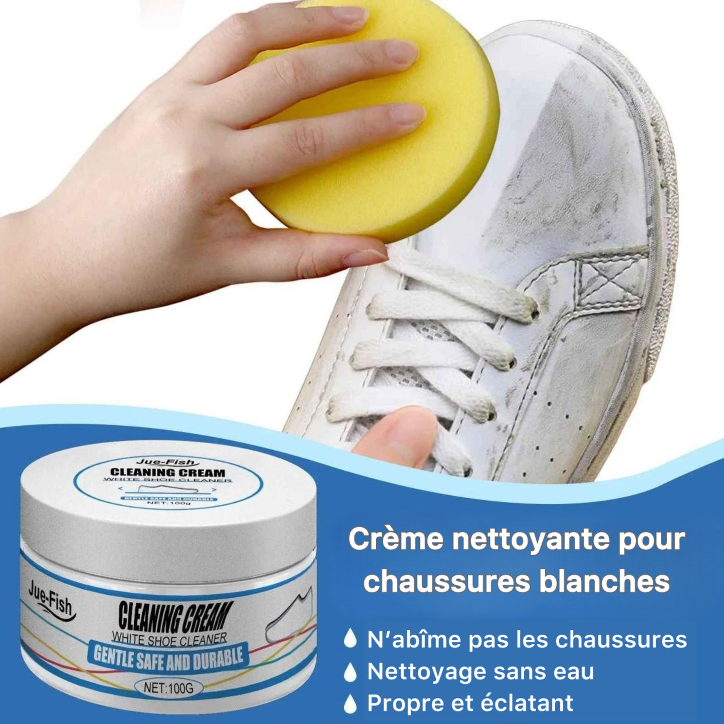 Crème Nettoyante Chaussures - جيل تنظيف الأحذية