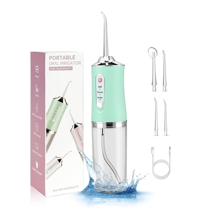 Hydropulseur dentaire portable - جهاز تنظيف الأسنان المائي