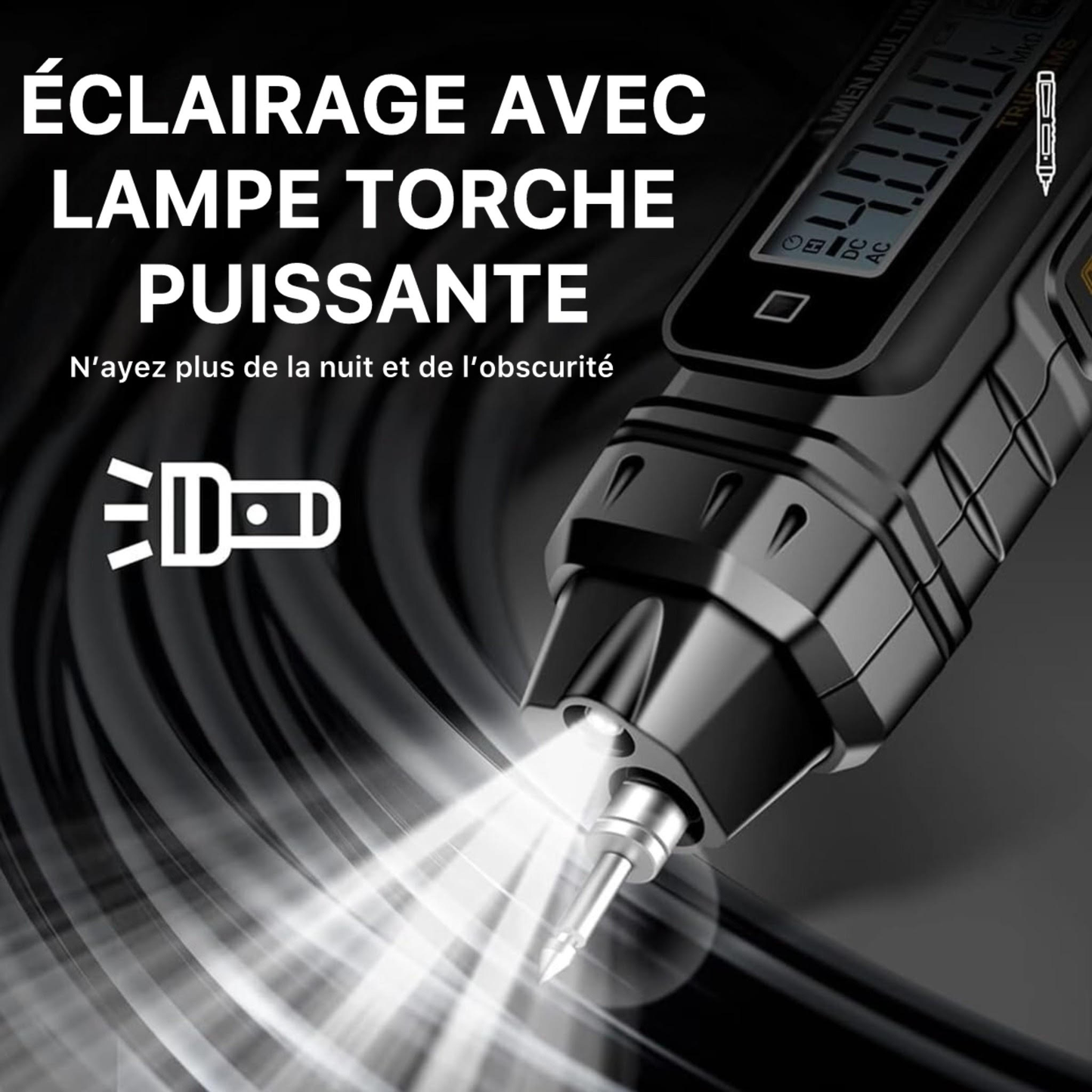 Stylo Multimètre Numérique -قلم قياس رقمي