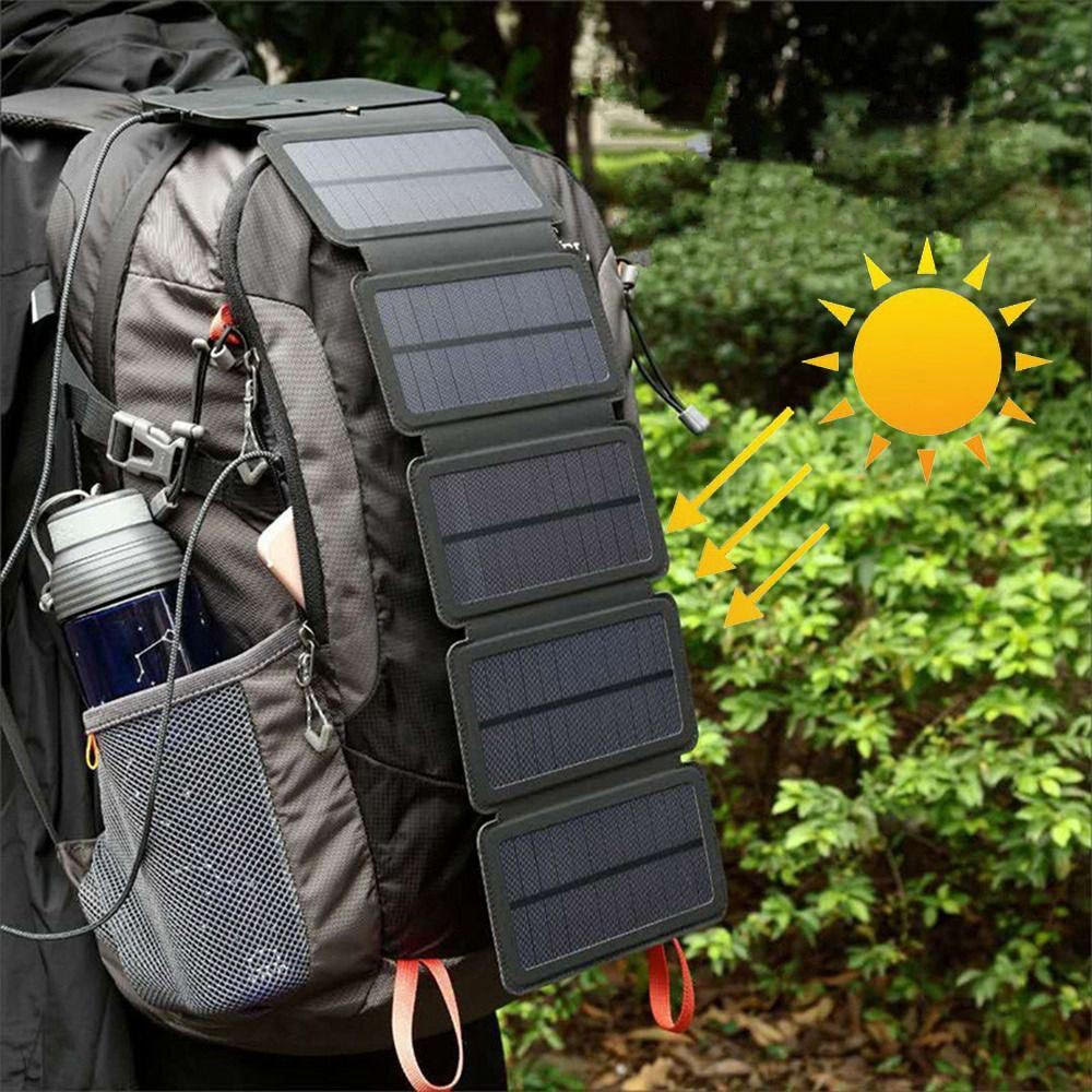 Charge solaire Portable USB شاحن شمسي محمول
