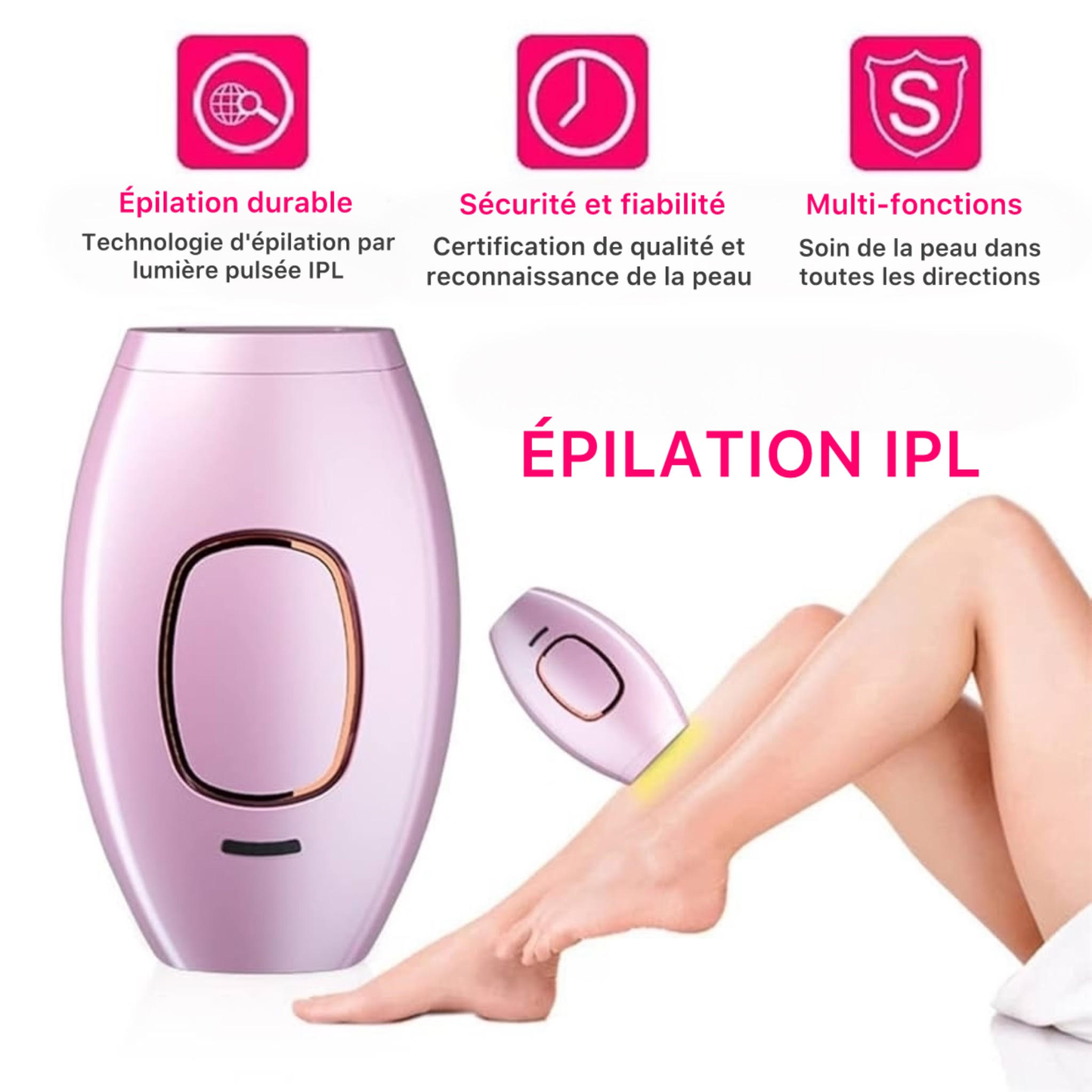 Appareil d’Épilation Laser - جهاز لإزالة الشعر بليزر