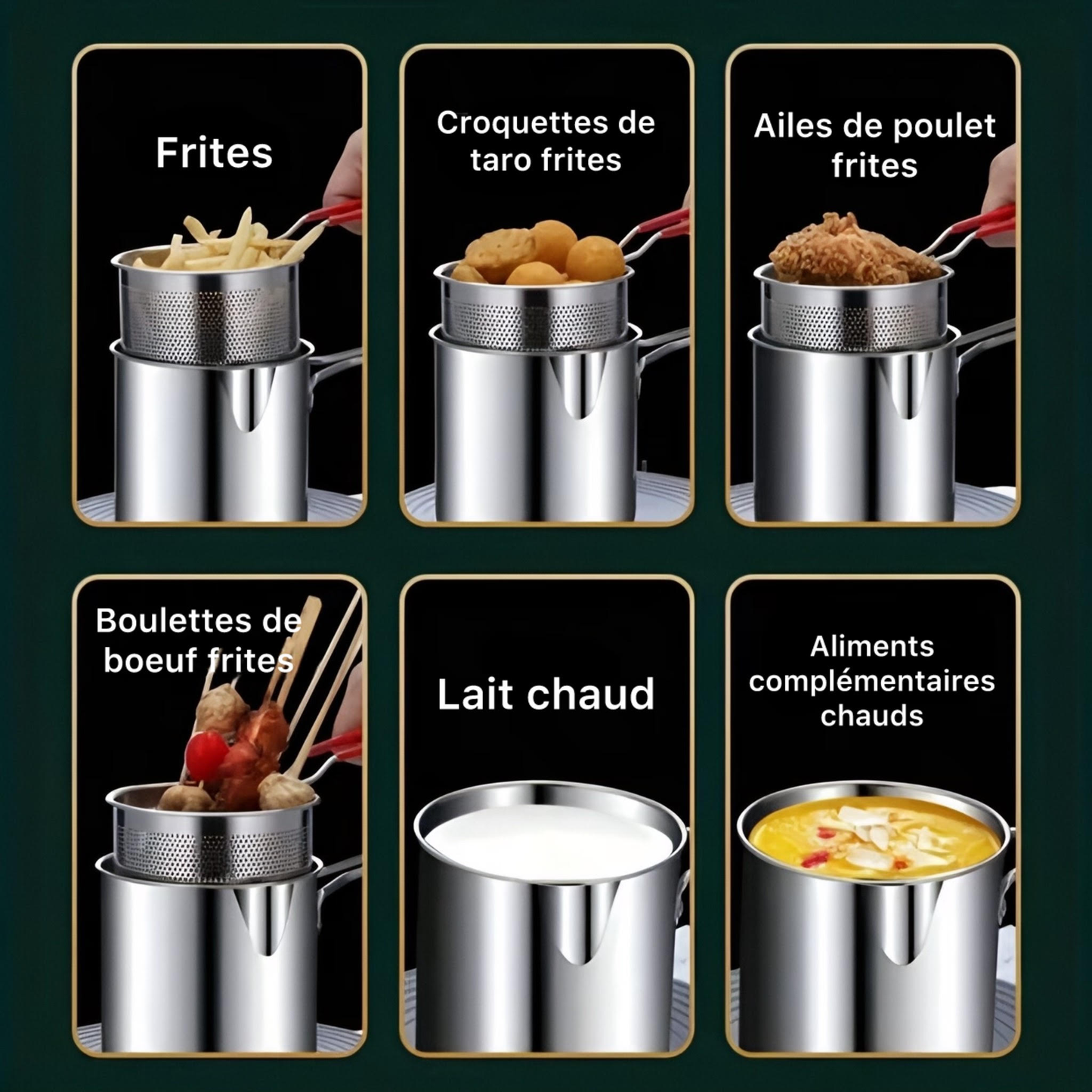 Mini Friteuse - المقلاة الصغيرة متعددة الاستعمالات