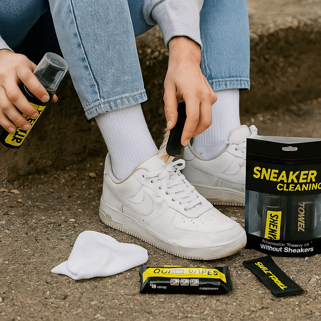 Kit de Nettoyage pour Chaussures - طقم تنظيف الأحذية