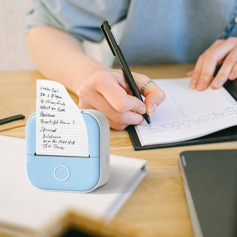 Mini-imprimante portable - الطابعة المحمولة الصغيرة