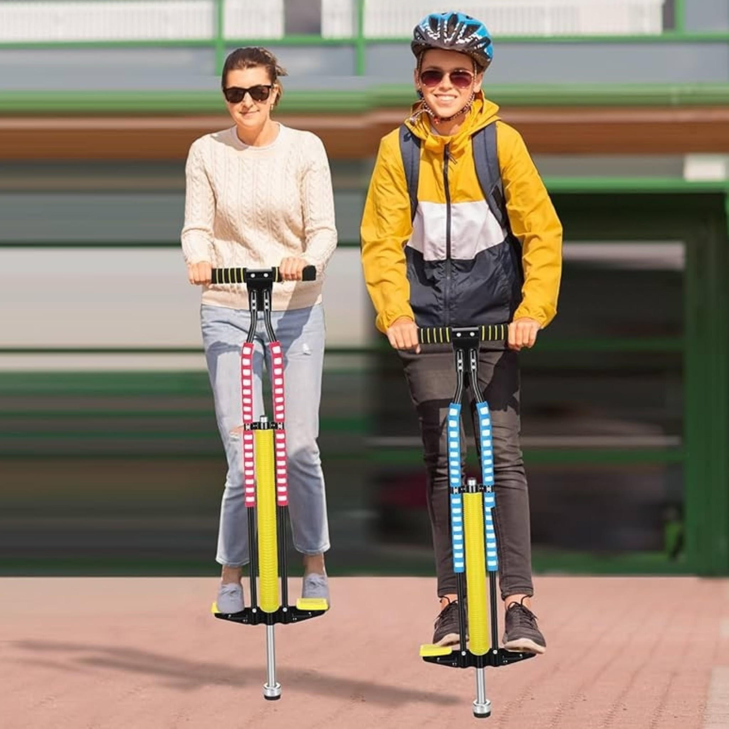 Bâton de saut sportif (Pogo Stick) - عصا القفز الرياضية