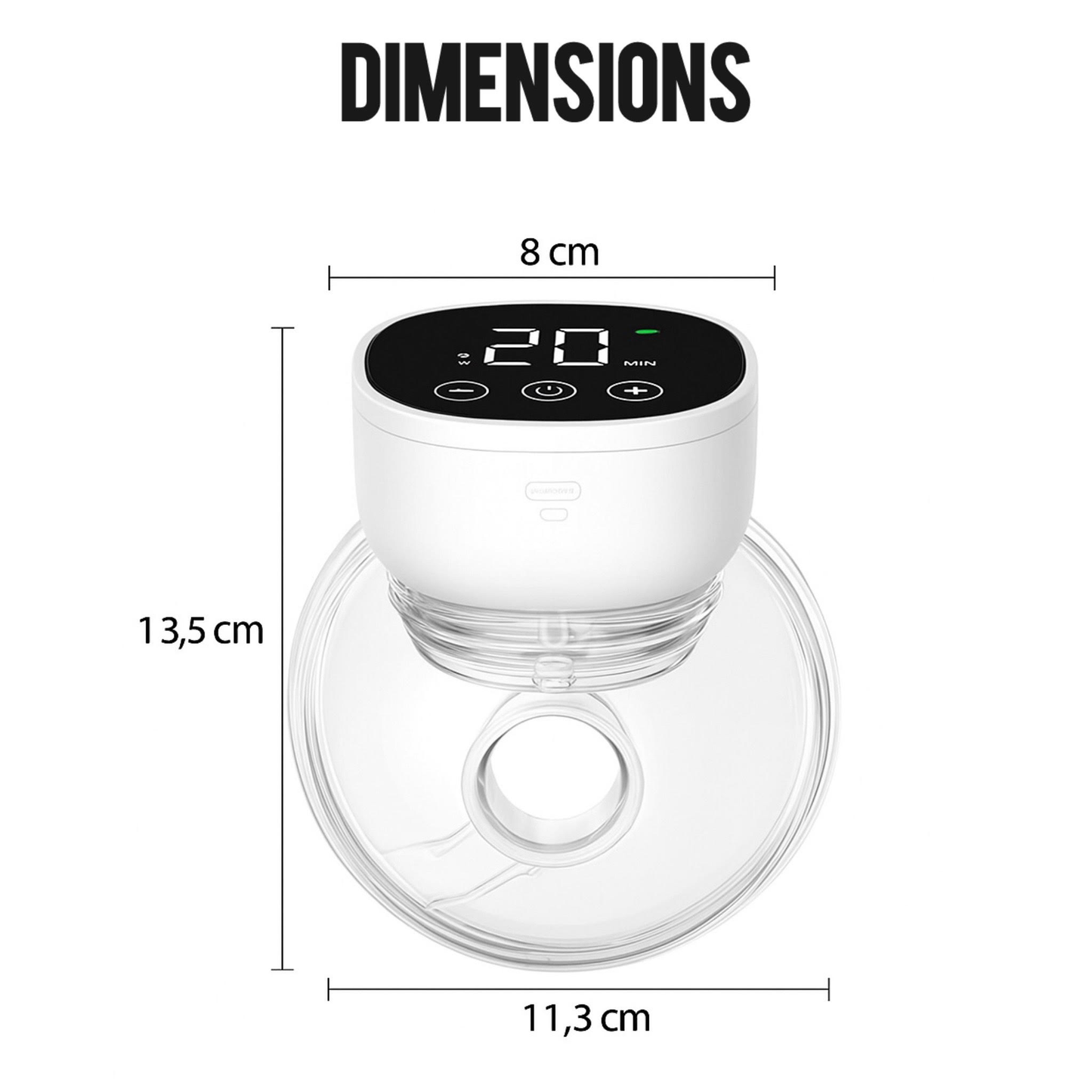 Tire-lait électrique portable - شفاط حليب كهربائي محمول