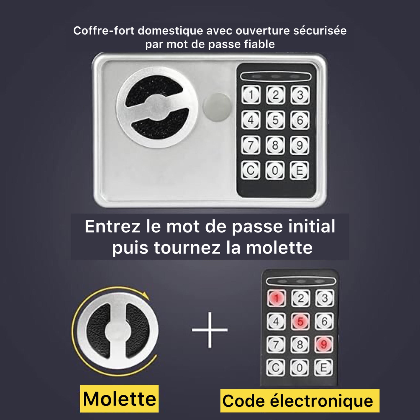 Mini Coffre-fort électronique - خزانة إلكترونية رقمية صغيرة
