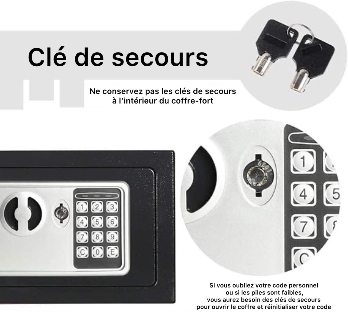Mini Coffre-fort électronique - خزانة إلكترونية رقمية صغيرة