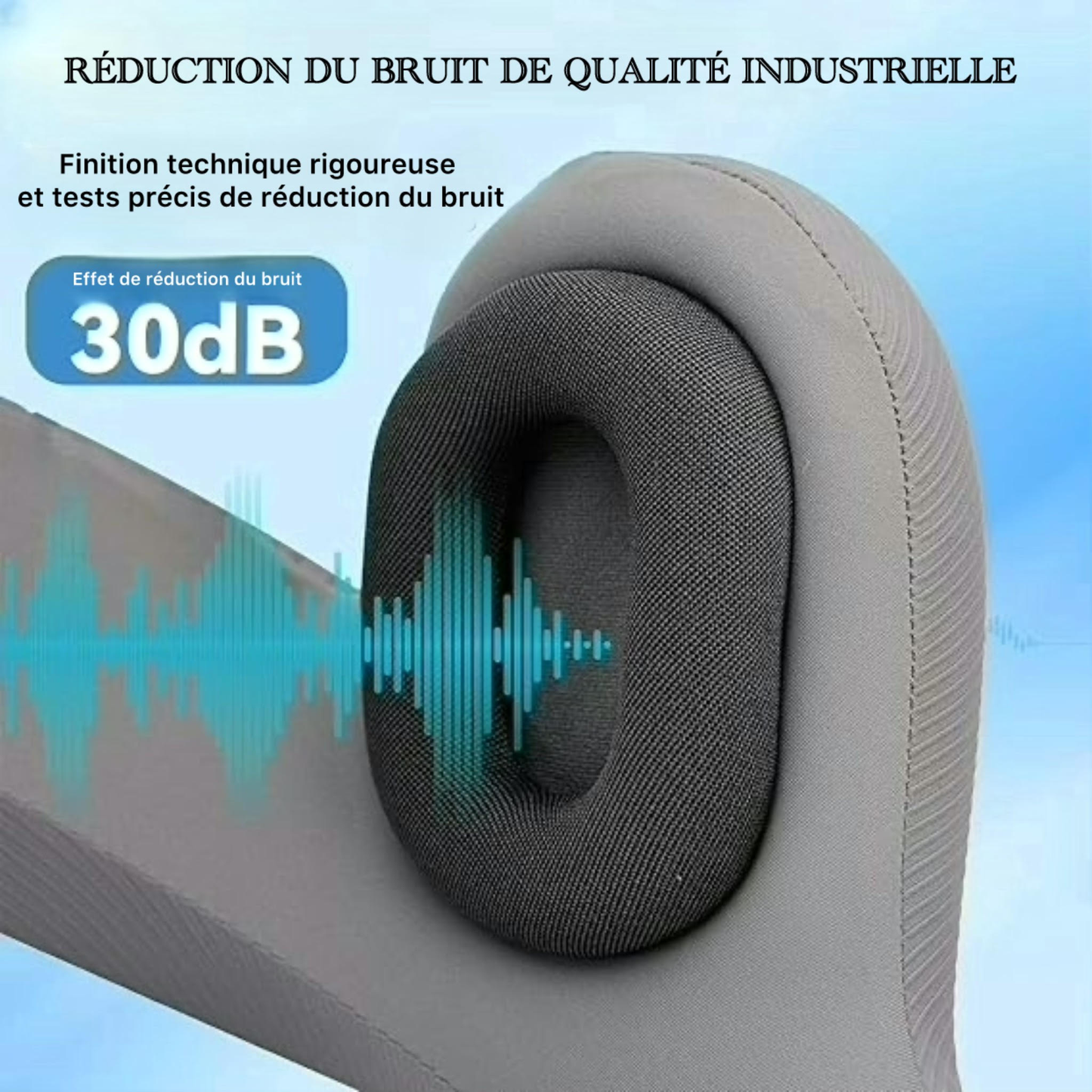 Oreiller de cou réducteur de bruit - وسادة رقبة عازلة للصداع
