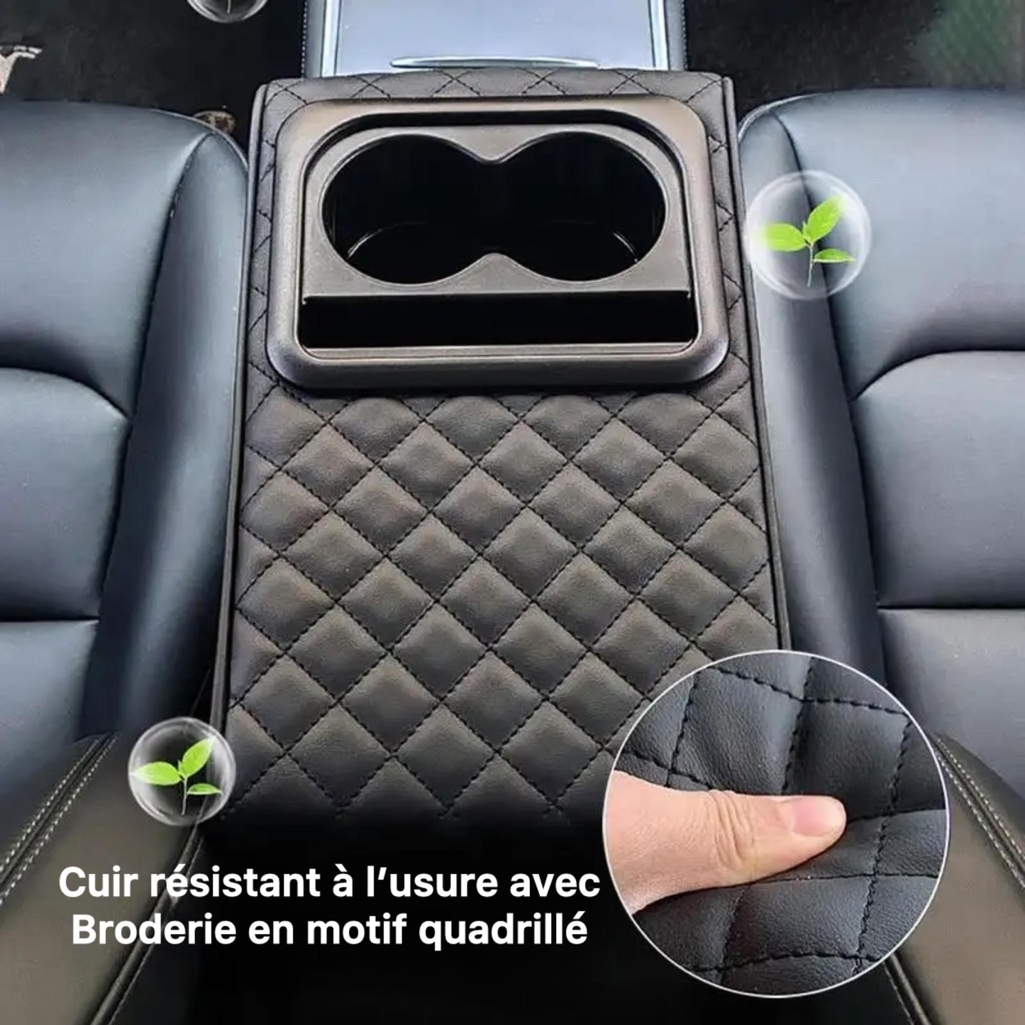 Accoudoir de Voiture avec Porte-gobelet - مسند ذراع للسيارة