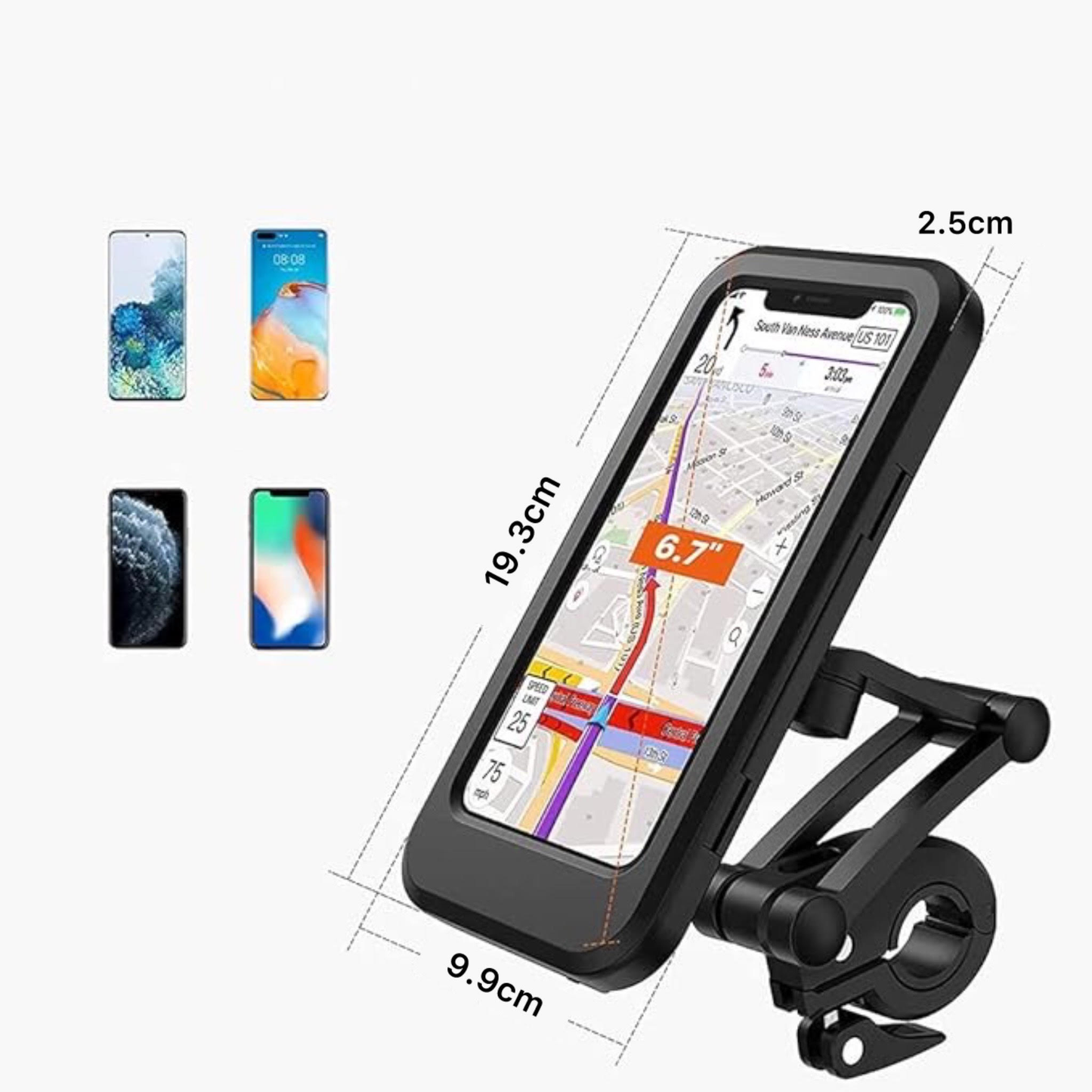 Support Téléphone Moto Vélo - حامل الهاتف للدراجات
