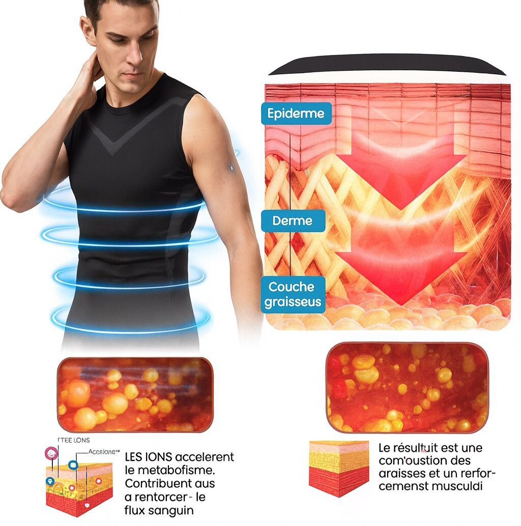 Débardeur Thermique Sculptant - قميص حراري لتشكيل الجسم