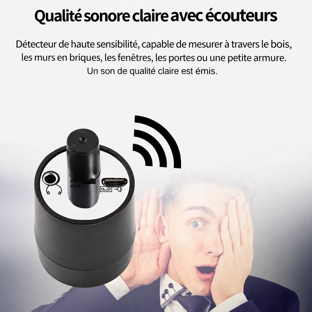 Détecteur de fuites d'eau - جهاز كشف تسربات المياه